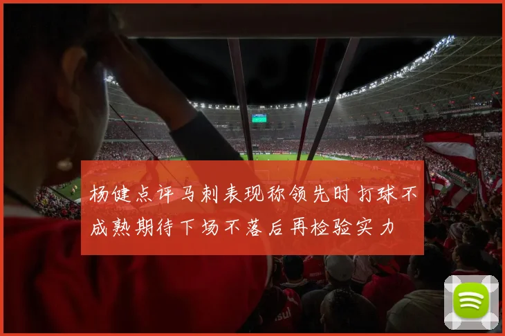 杨健点评马刺表现称领先时打球不成熟期待下场不落后再检验实力